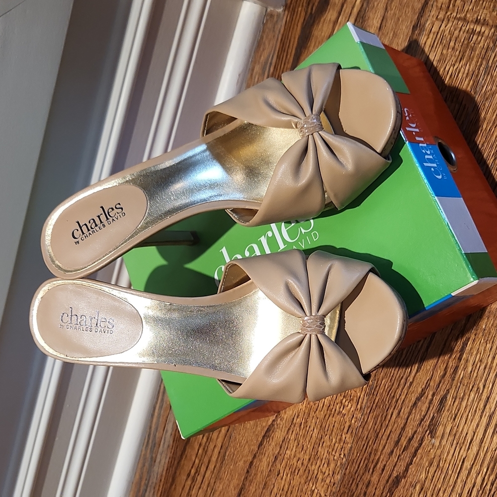 Charles By Charles David Platform Mule Sandal - image 3